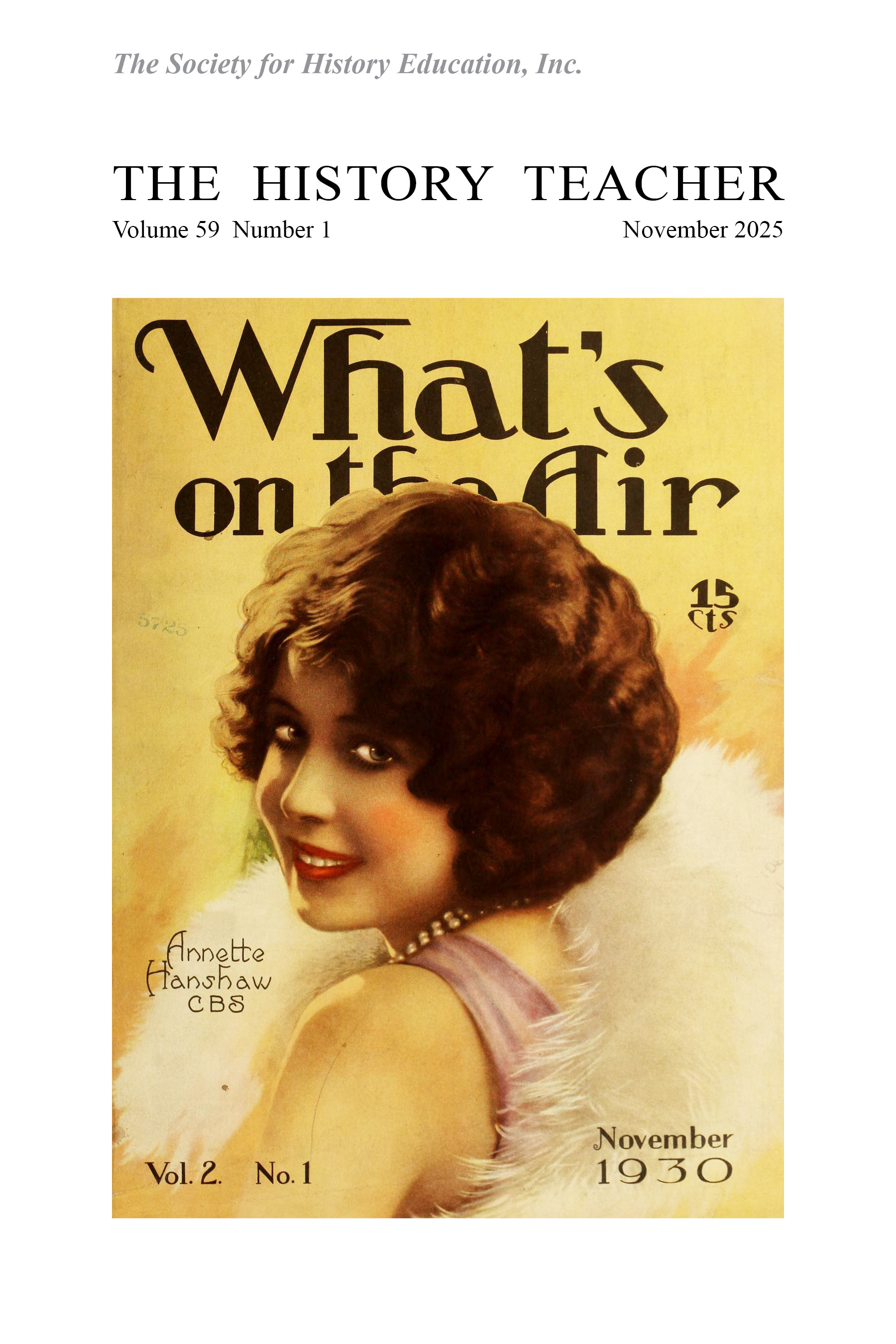 Volume 59, No. 1 (November 2025)